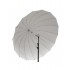 GlareOne Głęboki parasol 160cm biały Orb 160 White