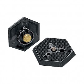 Manfrotto Płytka sześciokątna z gwintem 1/4"