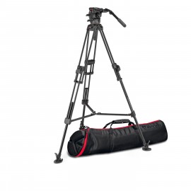 Manfrotto Zestaw 645 Alu Fast Twin +głowica 526 rozp 2w1