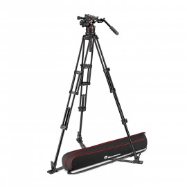 Manfrotto Zestaw Twin Alu z głowicą 612- dolna rozp