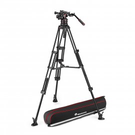 Manfrotto Zestaw Twin Alu z głowicą 612- środ rozp