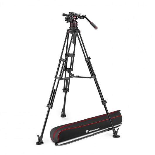 Manfrotto Zestaw Twin Alu z głowicą 612- środ rozp