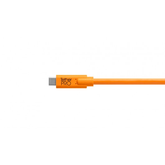 Kabel TetherPro USB 3.0 - USB-C 4.6 m ORANGE