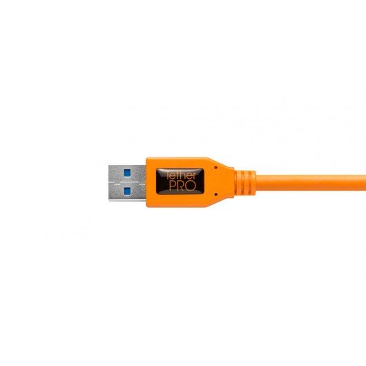 Kabel TetherPro USB 3.0 - USB-C 4.6 m ORANGE