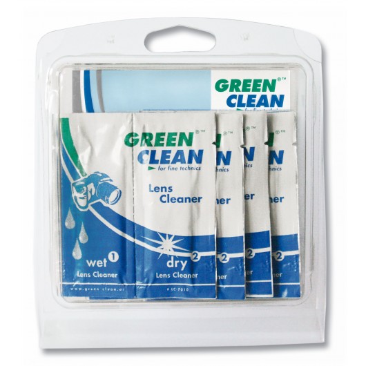 Green Clean Zestaw ściereczki mokra + sucha - 10 kpl. (GCLC-7010-10)