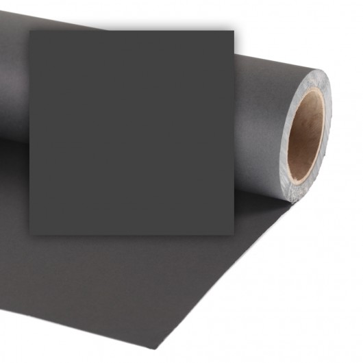 Colorama BLACK - tło kartonowe 1,35 x 11m