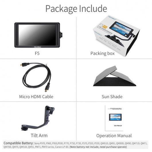 Feelworld F5 LCD Monitor