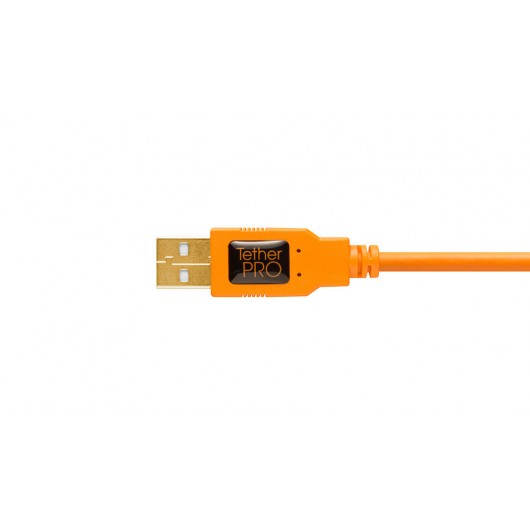 TETHER TOOLS TetherPro USB-A 2.0/Mini-B 5-Pin 4.6m Orange kabel do tetheringu