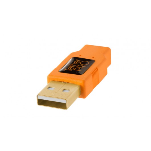 TETHER TOOLS TetherPro USB-A 2.0/Mini-B 5-Pin 4.6m Orange kabel do tetheringu