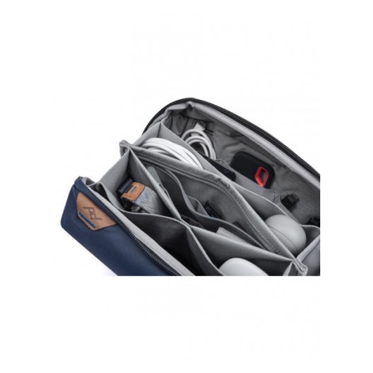 Wkład Travel Line Peak Design Tech Pouch Midnight Navy v2 - Niebieska