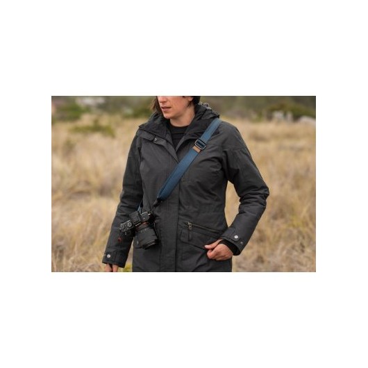 Pasek na szyję lub ramię SLIDE LITE MIDNIGHT v3 niebieski do lekkich aparatów