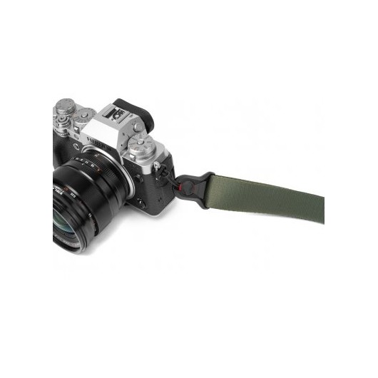 Pasek na szyję lub ramię SLIDE LITE SAGE v3 szarozielony do lekkich aparatów