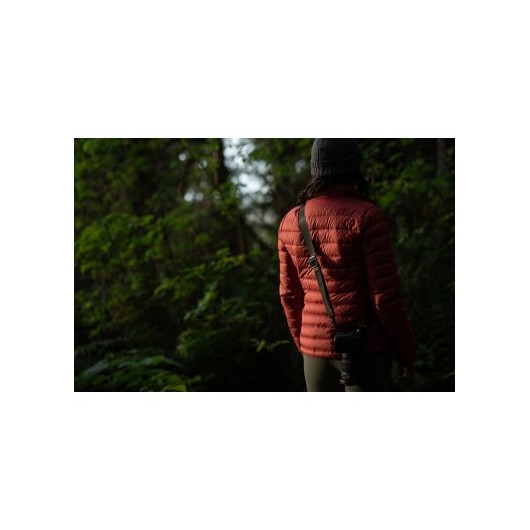 Pasek na szyję lub ramię SLIDE LITE SAGE v3 szarozielony do lekkich aparatów