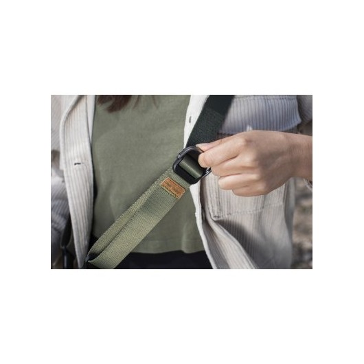Pasek na szyję lub ramię SLIDE LITE SAGE v3 szarozielony do lekkich aparatów
